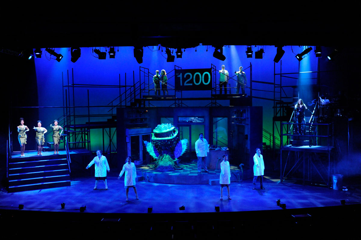 Little Shop of Horrors · Production photograph · Dramaturgy