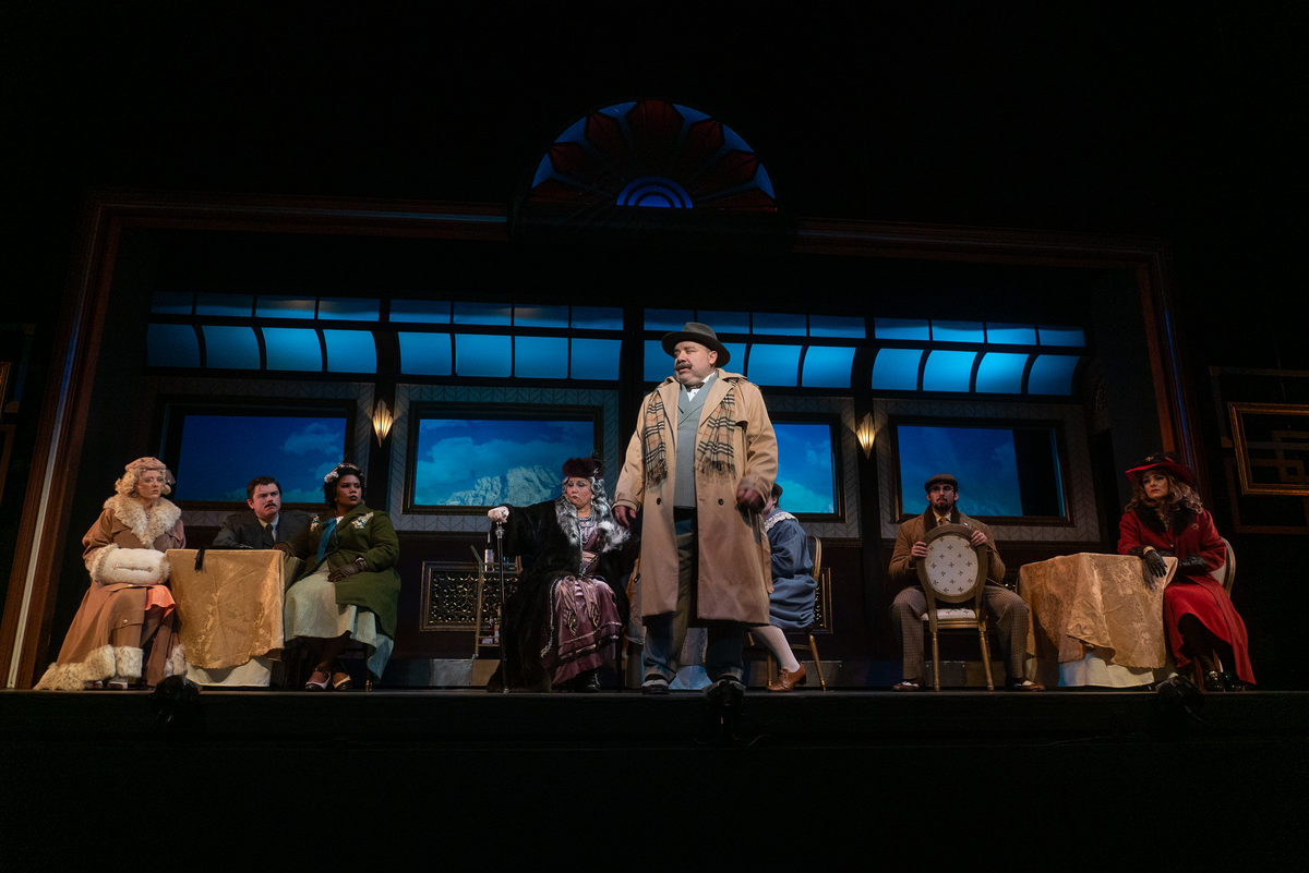 Production image for Murder on the Orient Express